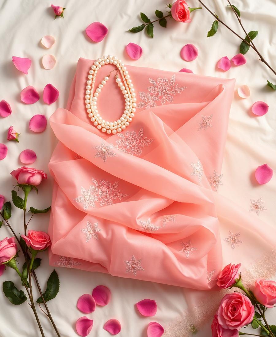 Padma Blush Organza
